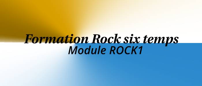 Formation professeur rock